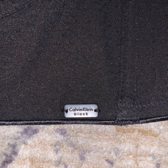 Calvin Klein Black Rose Lace Strapless Longline Bra QF4565, 34C NWT - Picture 5 of 10